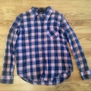 Forever 21 flannel button down shirt